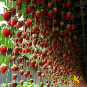 Клубника ампельная Анастасия купить по цене от 370р. в интернет-магазине «Посадика» с доставкой почтой в в Юрьев-Польскийе и по всей России – [изображение №1].